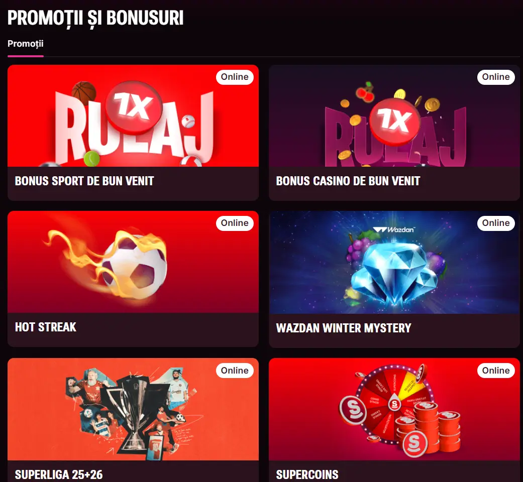 Superbet Casino promoții și oferte bonus bun venit
